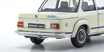 京商1/18 BMW 2002 tii ホワイト 1/18 Kyosho 2002 BMW 2002 tii (White) Diecast Car Model